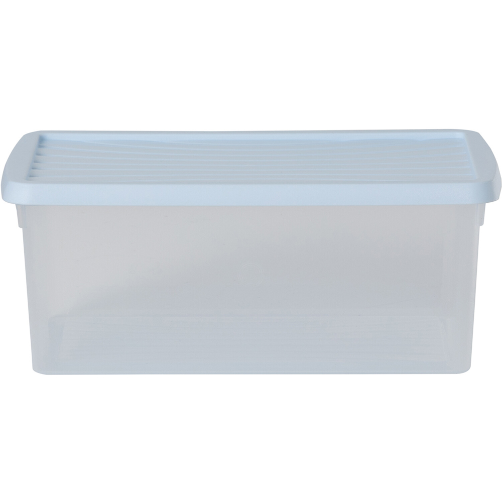 Wham Rectangular Storage Box Ice Blue 9l Image 3