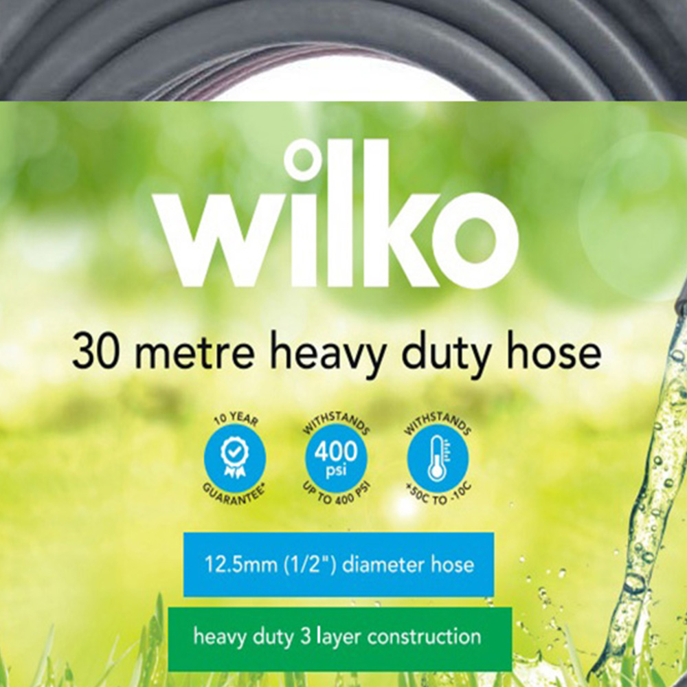 Wilko Heavy Duty Garden Hose 30m Image 3