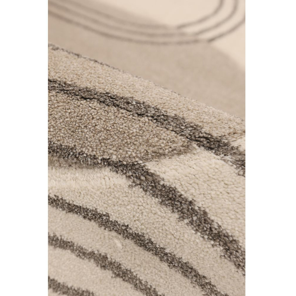Homemaker Newport Natural Arcs Abstract Rug 160 x 230cm Image 4