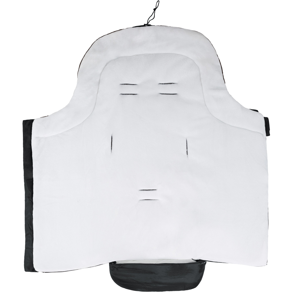 tectake Black Water Repellent Windproof Thermal Insulation Footmuff 97 x 47cm Image 2