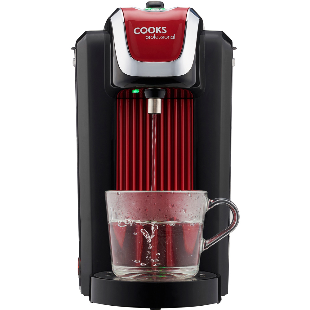 Cooks Professional G2497 Black and Red 2.5L Hot Water Dispenser Image 3
