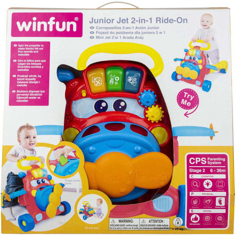 Winfun Junior Jet 2 in 1 Ride On Image 2