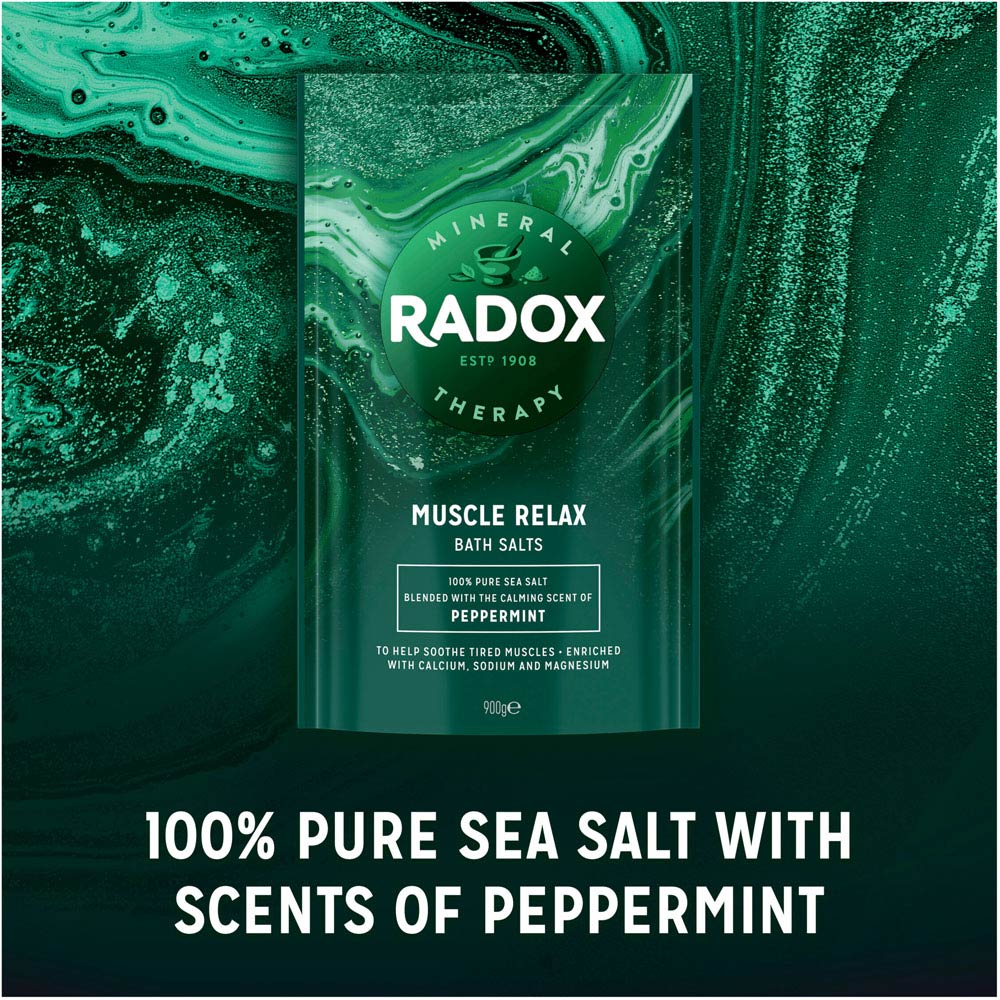 Radox Mineral Therapy Muscle Relax Bath Salts 900g Image 4