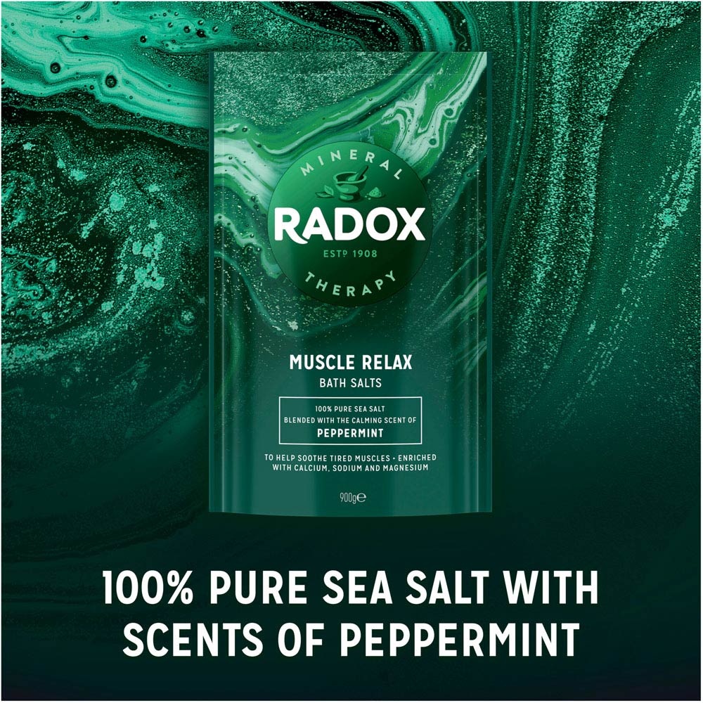 Radox Mineral Therapy Muscle Relax Bath Salts 900g Wilko