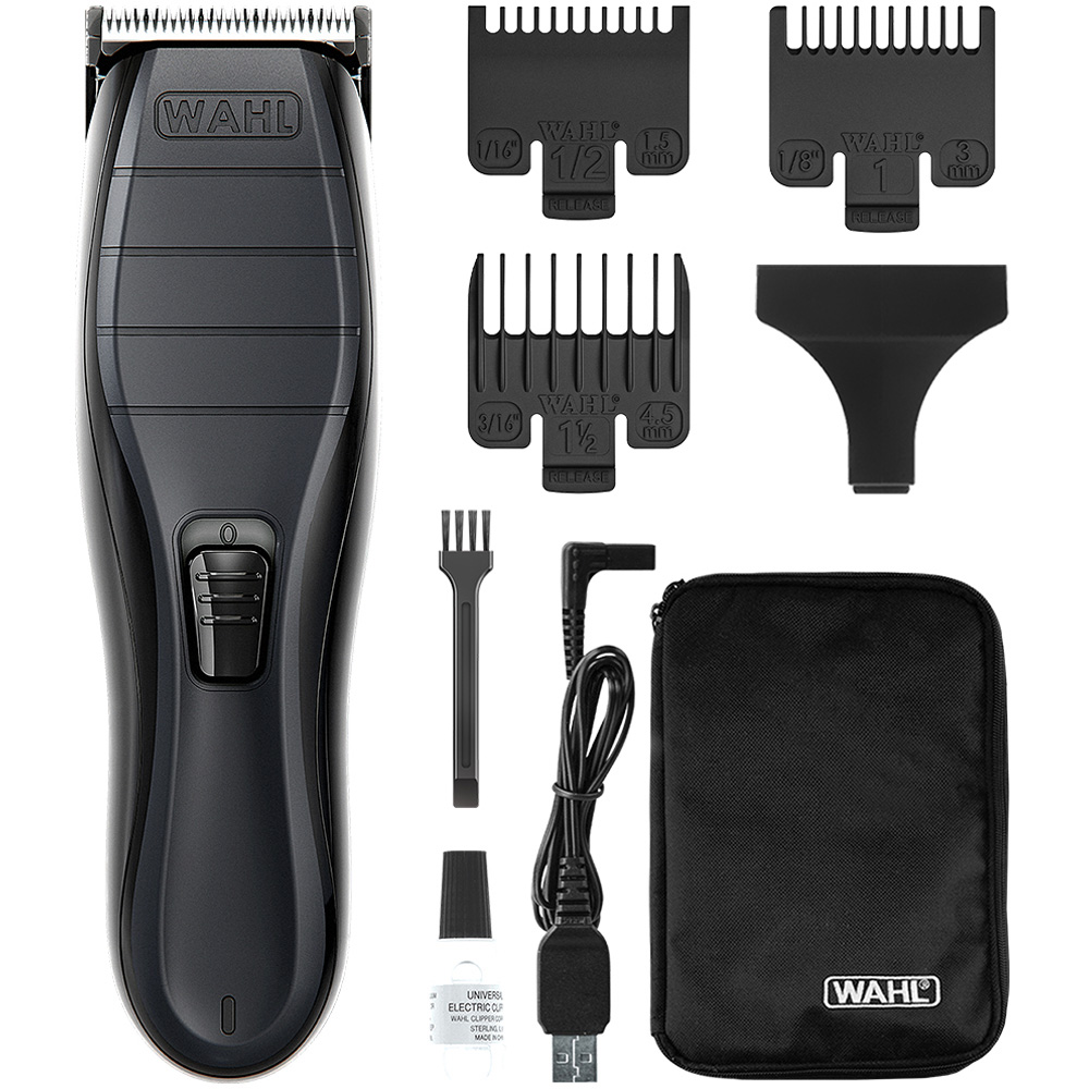 Wahl Cordless Close Cut Lithium Ion Hair Clipper with Attachment Combs Image 4