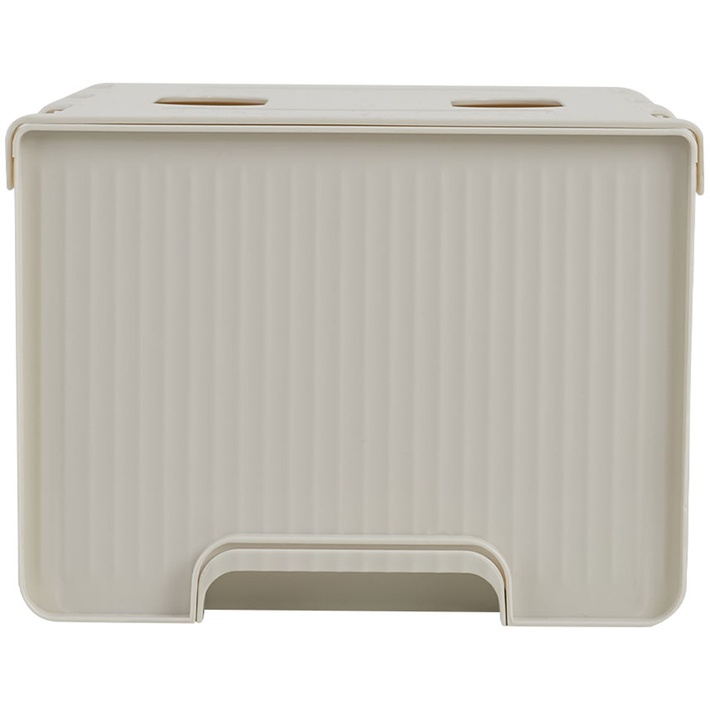 Living and Home White Under Desk Drawer Organiser with Sliding Storage 12.5 x 16 x 45cm Image 2