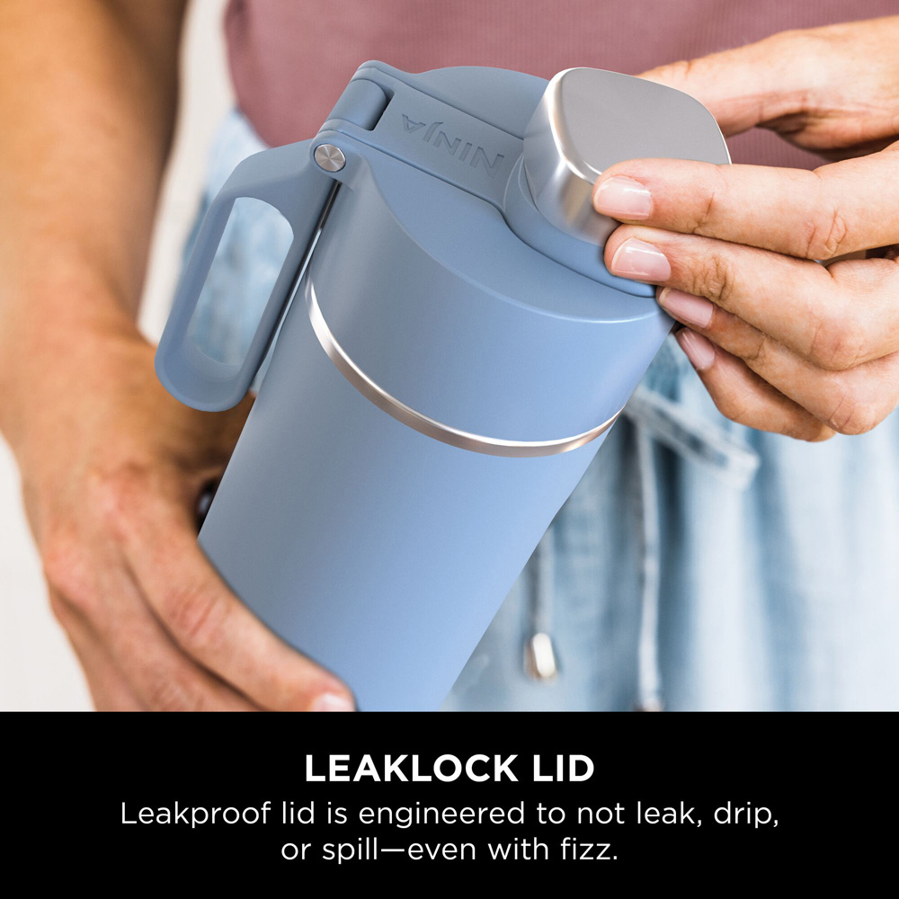 Ninja Thirsti Blue Travel Bottle 700ml Image 3