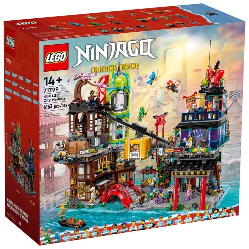 LEGO 71799 Ninjago City Markets Set Image 1