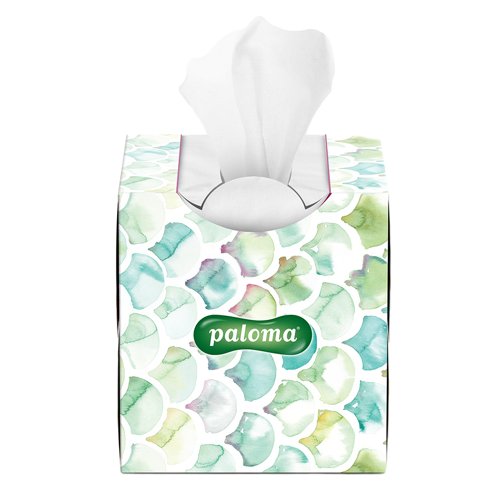 Single Paloma Sensitive Cosmetic Tissues 3 Ply in Assorted styles Image 3