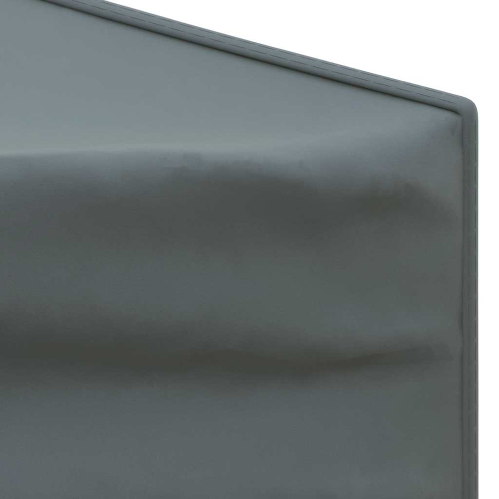 vidaXL 2 x 2m Anthracite Foldable Party Tent with Sidewalls Image 6