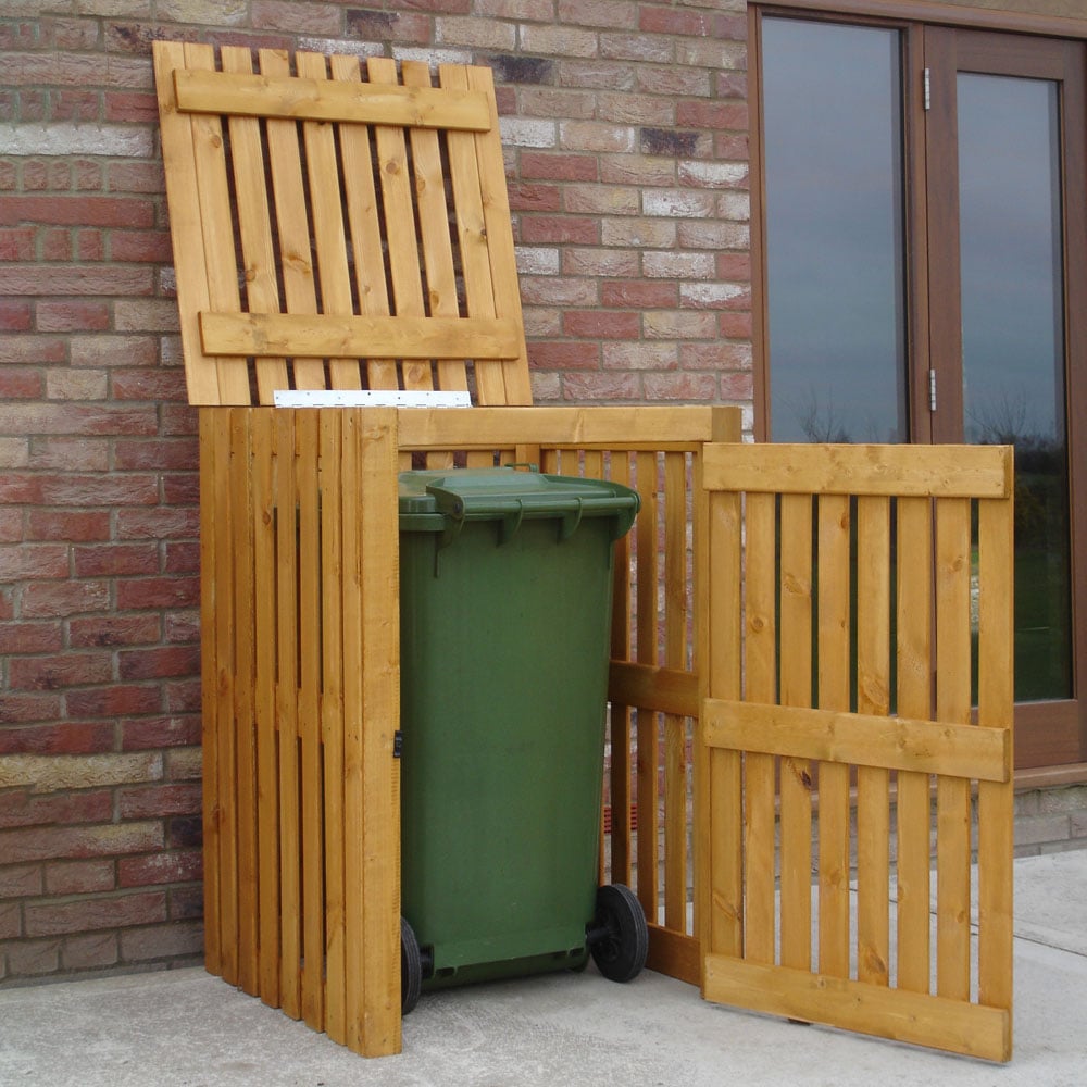 Shire 2.9 x 3.1ft Wheelie Bin Store Image 3