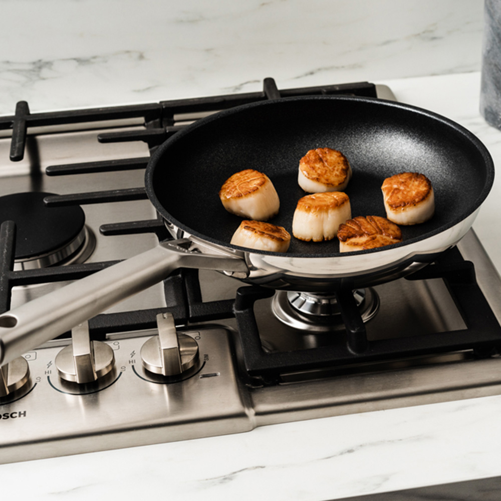 Ninja Foodi Zerostick 30cm Stainless Steel Frying Pan Image 4