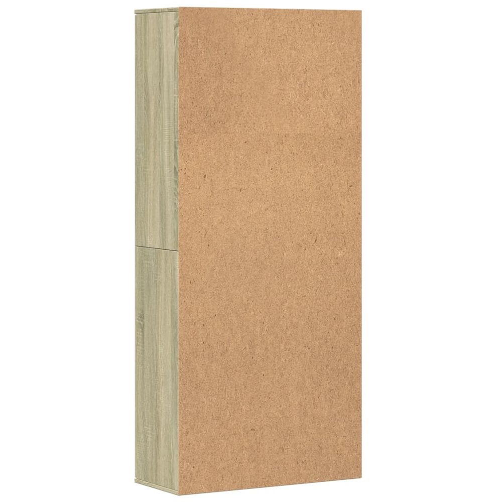 vidaXL 4 Door Sonoma Oak Wooden Highboard Image 5