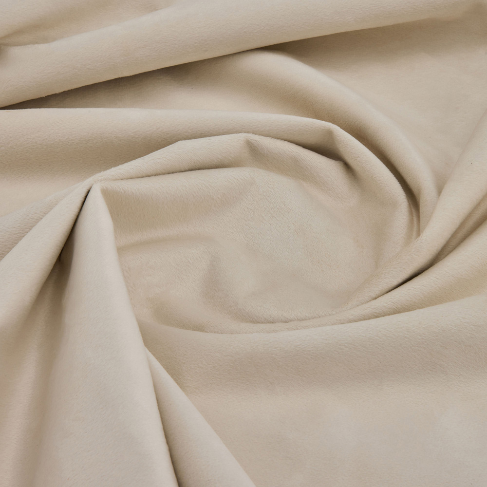 Alan Symonds Cream Cascading Diamante Studs Velvet Blackout Ring Top Eyelet Curtains 117 x 183cm Image 5
