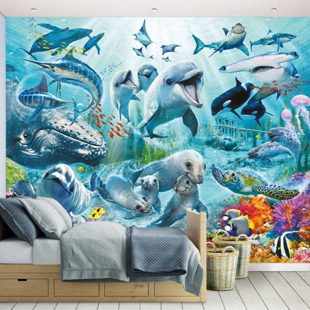 Walltastic Under the Sea Wall Mural Image 1