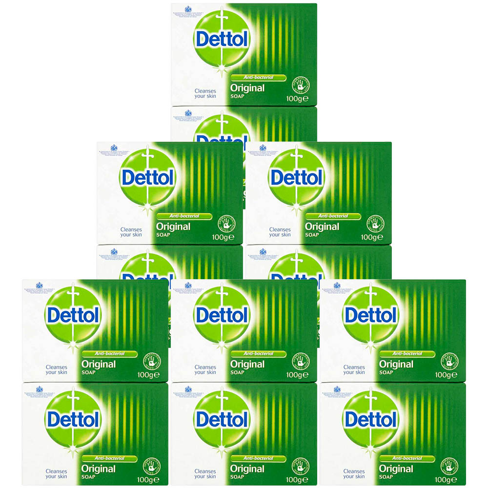 Dettol Antibacterial Soap 100g Case of 6 x 2 Pack Image 1