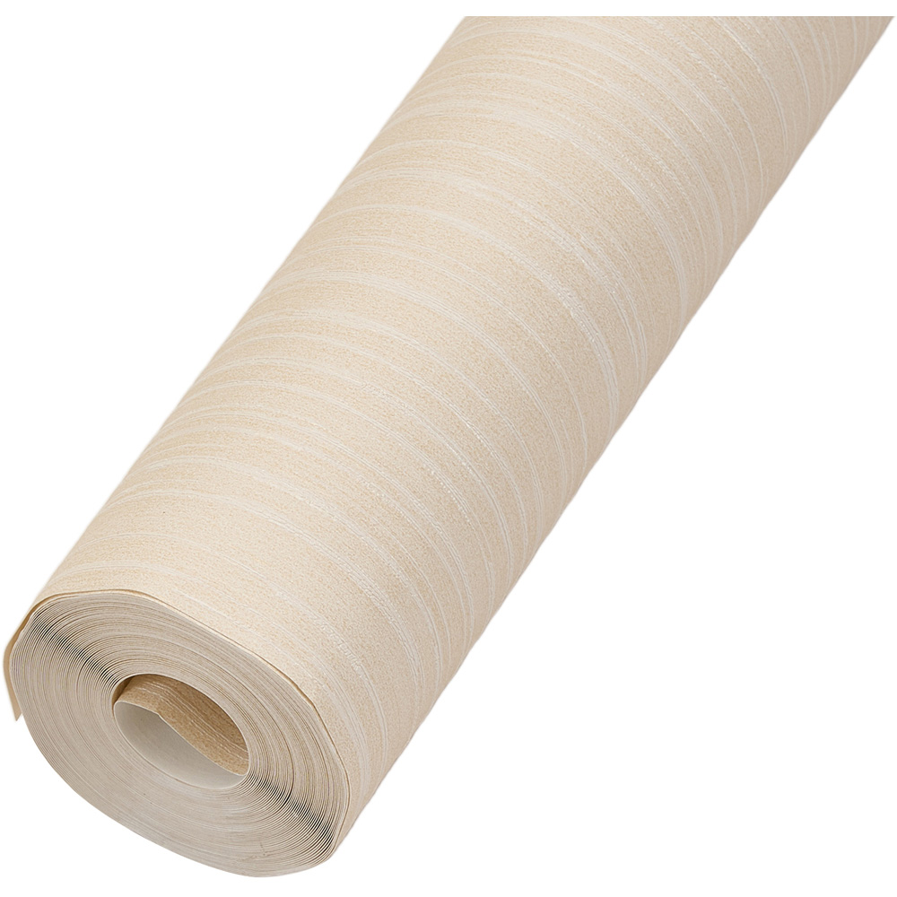 Living and Home Light Beige 3D Embossed Non-Woven Wallpaper Roll 950 x 53cm Image 4