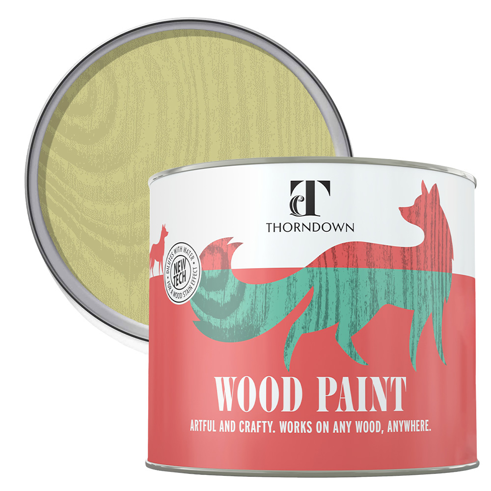 Thorndown Rhyne Green Satin Wood Paint 750ml Image 1