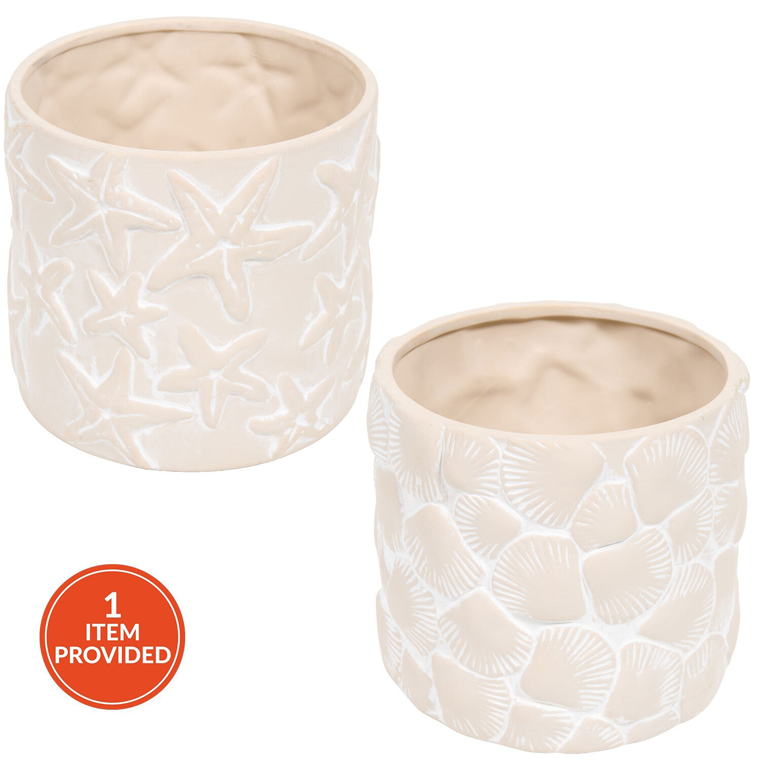 Coastal Ceramic Planter Image 1