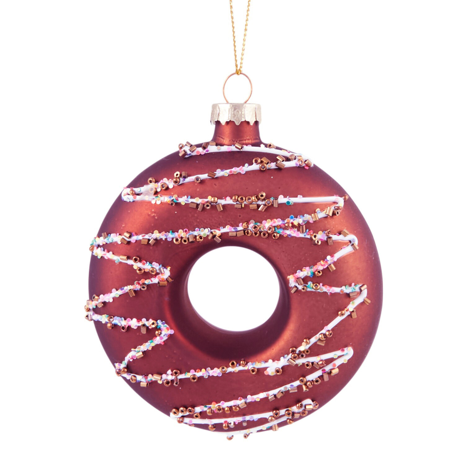 Doughnut Hanging Decoration Copper Image 1