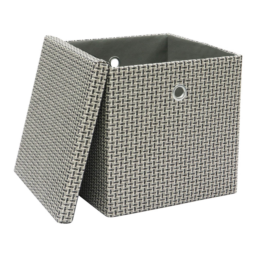 JVL Silva Foldable Fabric Storage Box Image 3