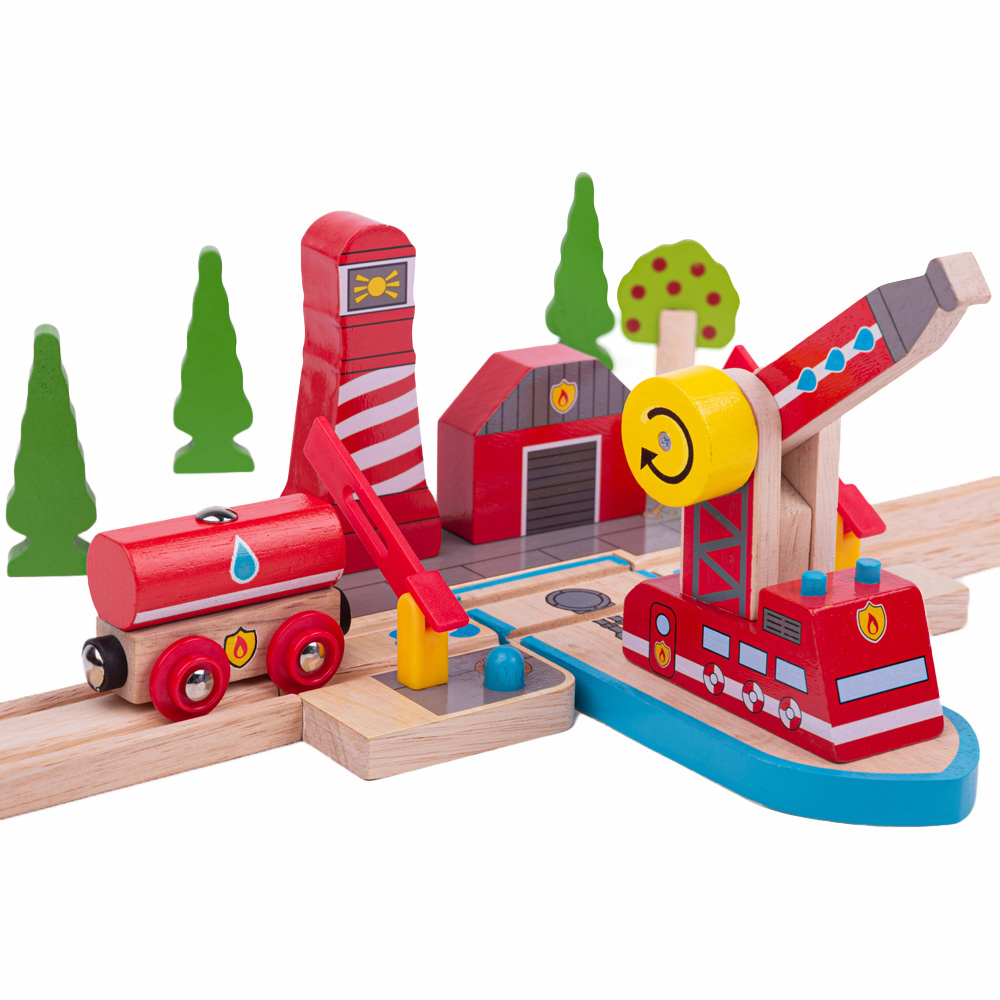 Bigjigs Rail Fire Sea Rescue Image 4
