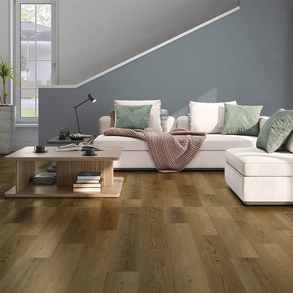 Plancs Flooring Walnut Self Adhesive Vinyl Floor Planks 1.11sqm Image 5