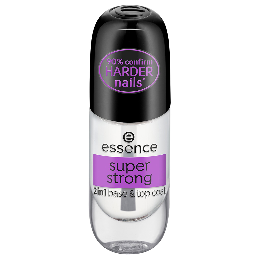 essence Super Strong 2 in 1 Base and Top Coat Image 1