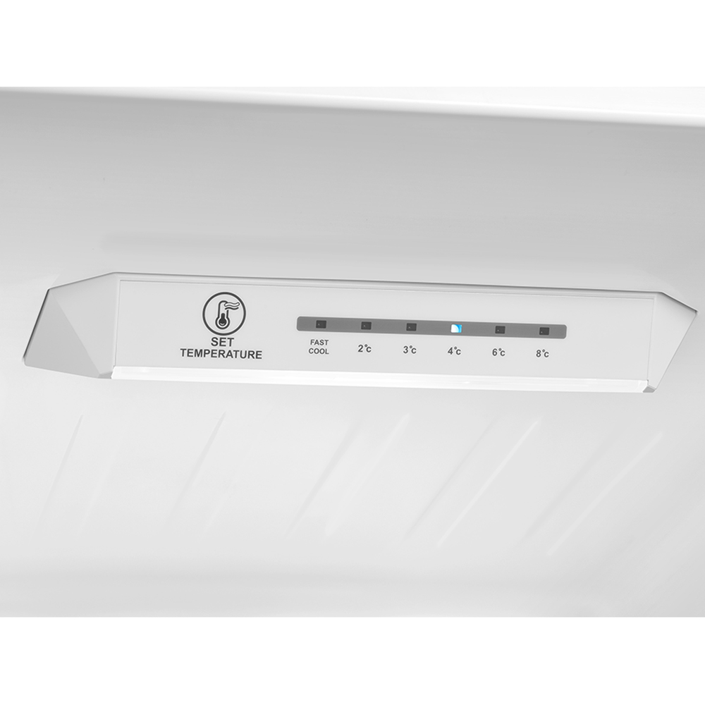 Midea MDRB424FGD01W White Total No Frost 308L Combi Fridge Freezer with Non-Plumbed Water Dispenser Image 4