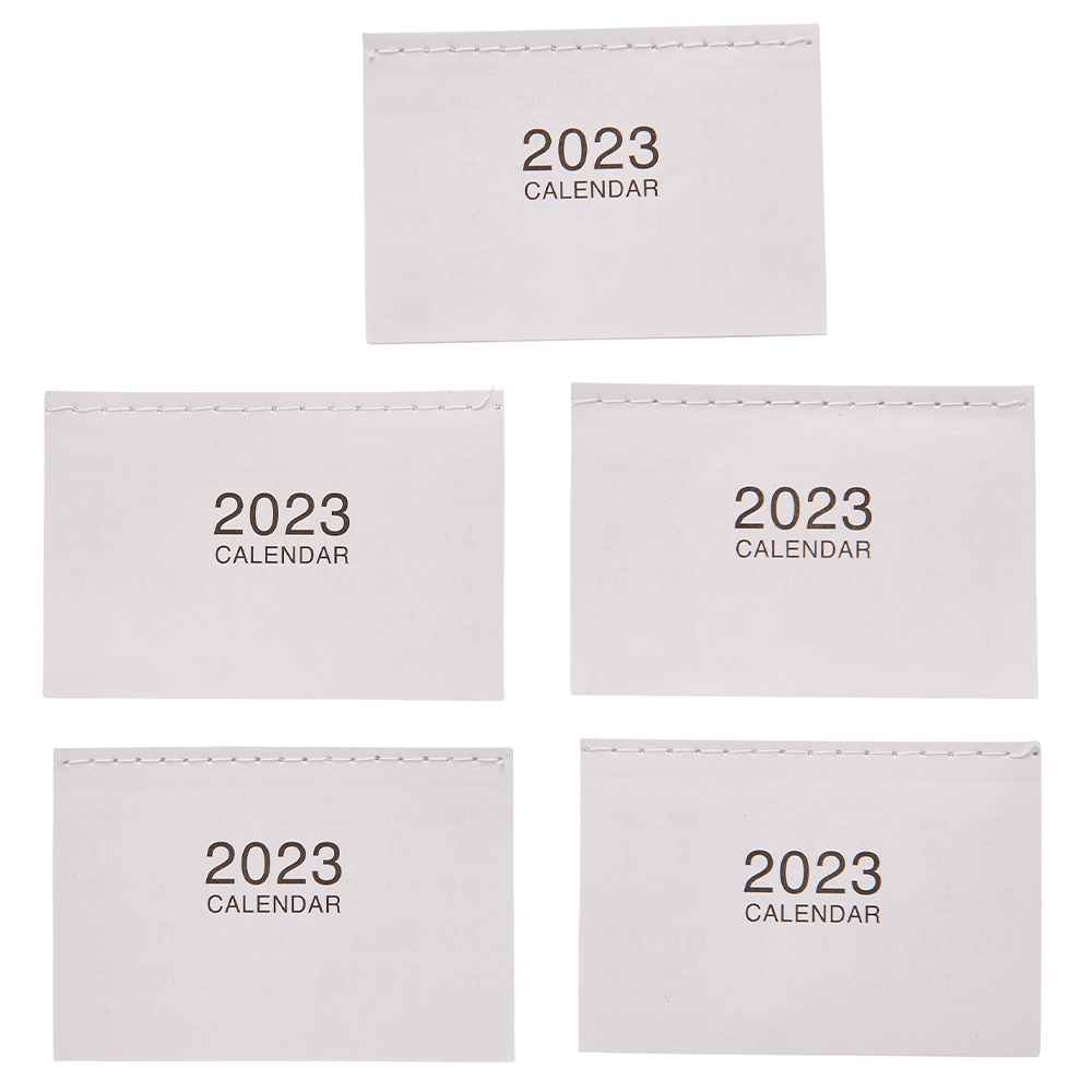 Wilko Month To View Calendar Tabs 5 Pack Wilko