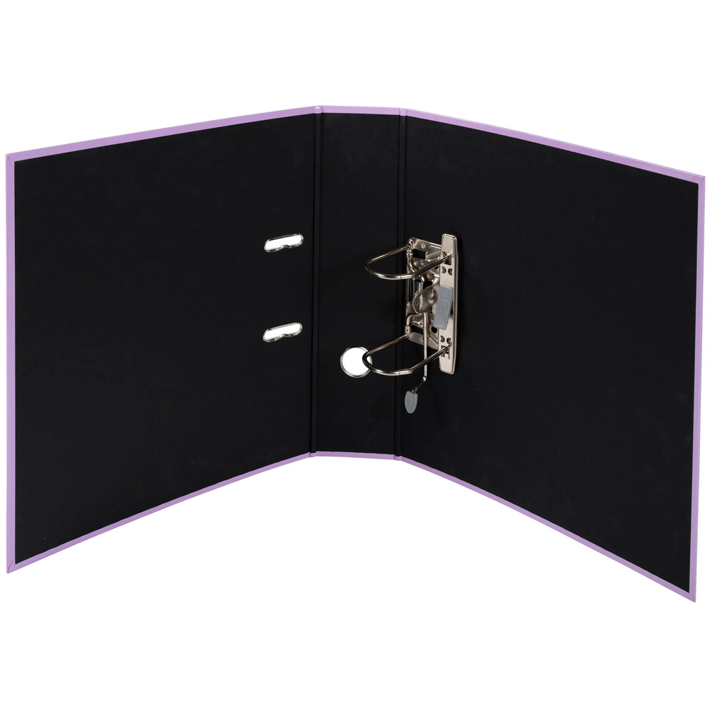Exacompta Aquarel PremTouch A4 Mauve Lever Arch File 10 Pack Image 3
