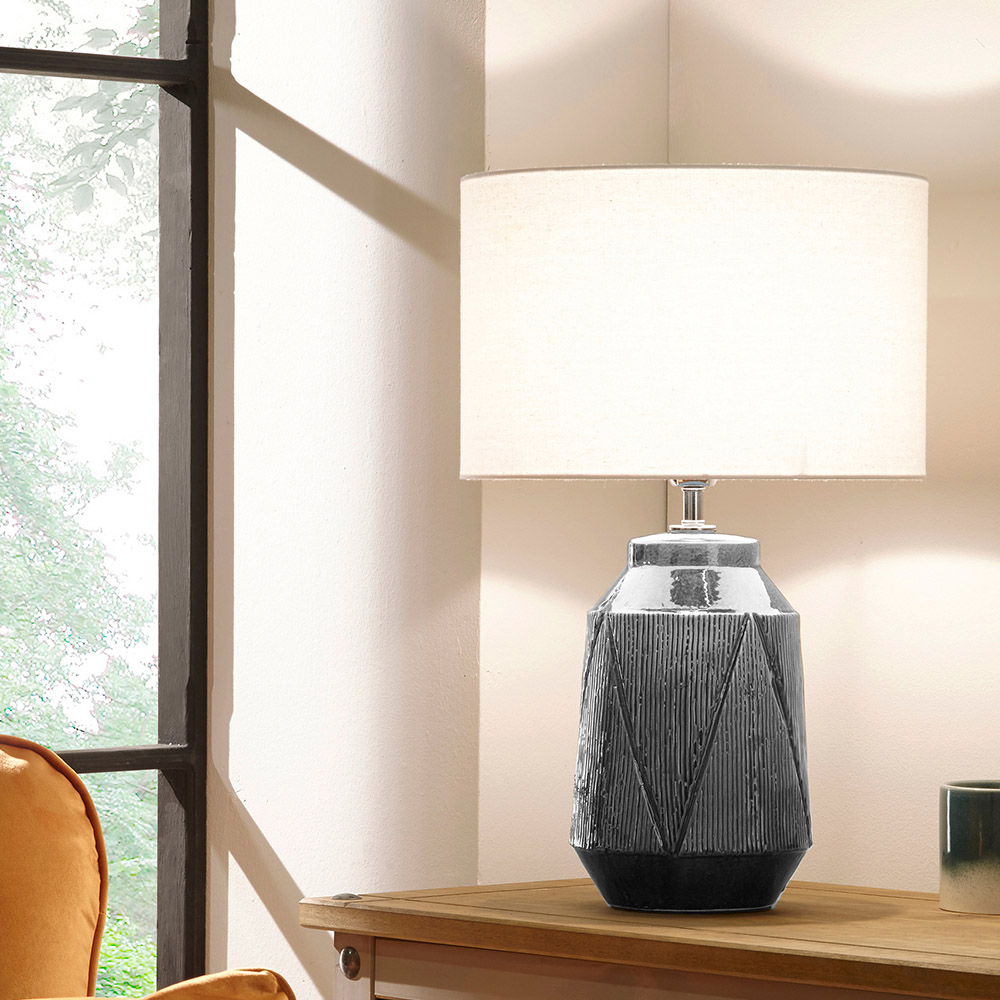 Safi Table Lamp - Grey Image 2