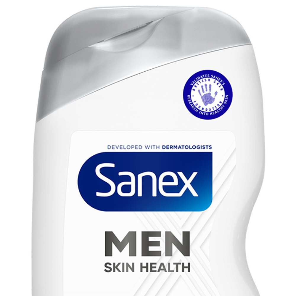 Sanex Men Skin Health Deep Clean Shower Gel 400ml Image 3