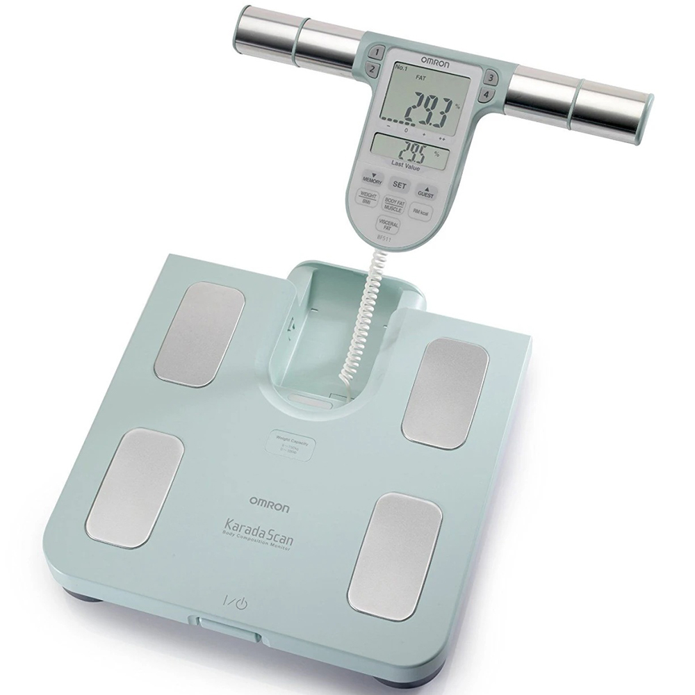 Omron Turquoise Digital Body Composition Monitor Image 2