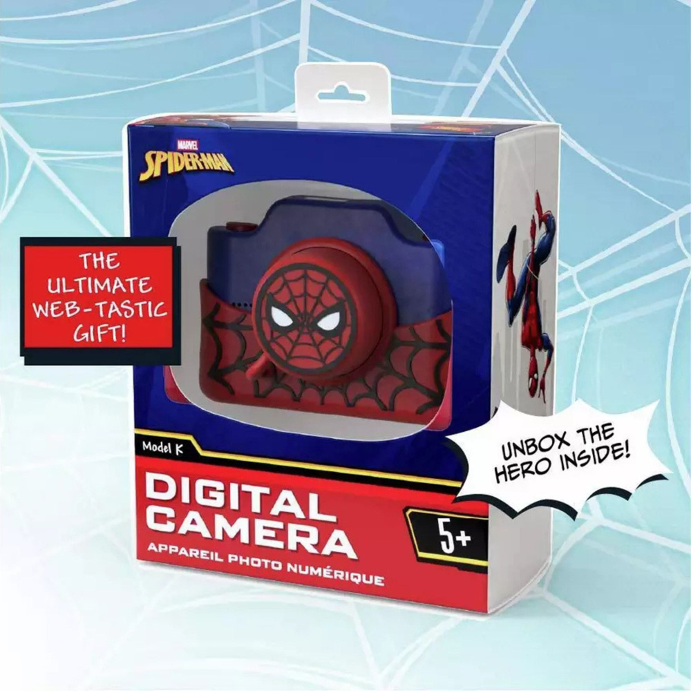 Kiimento Spider-Man Kids Digital Camera and Video Camcorder with Touchscreen Image 4