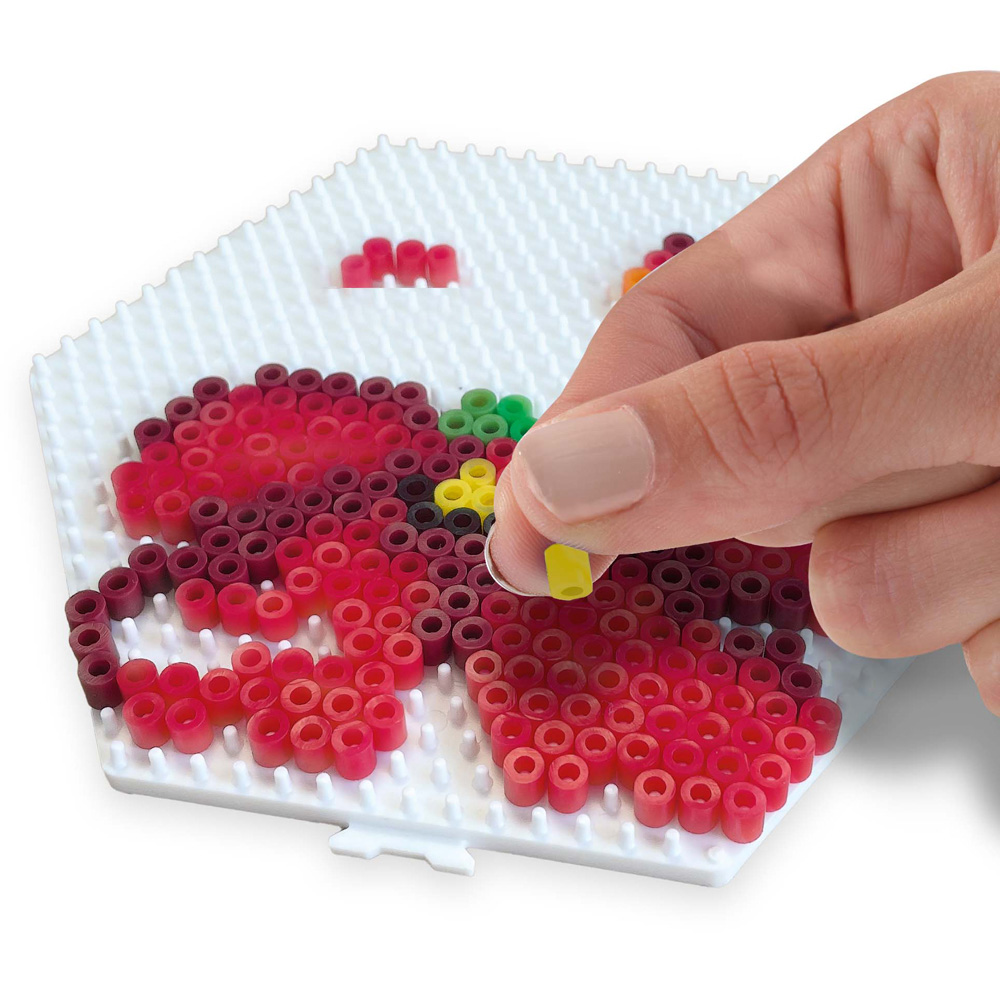 SES Creative Beedz Art Wildflowers Mini Flower Bouquet Iron On Beads Kit 1600 Piece Image 3