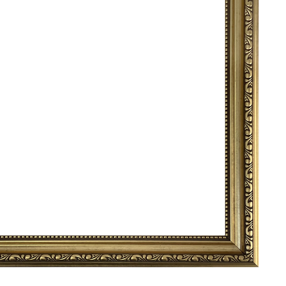 Frames by Post Shabby Chic Antique Gold Photo Frame 9 x 7 Inch Image 3