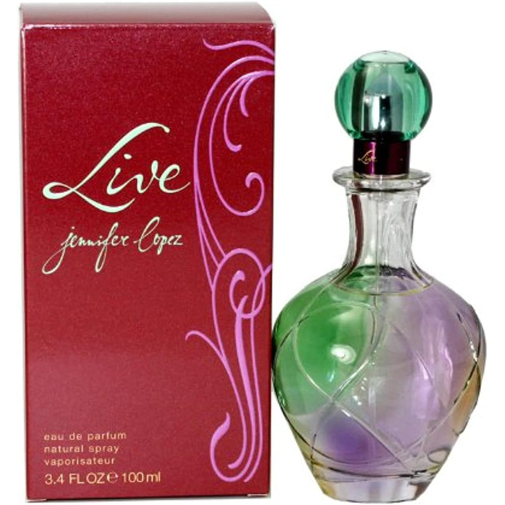 Jennifer Lopez Live Eau De Parfum 100ml Spray Image 2