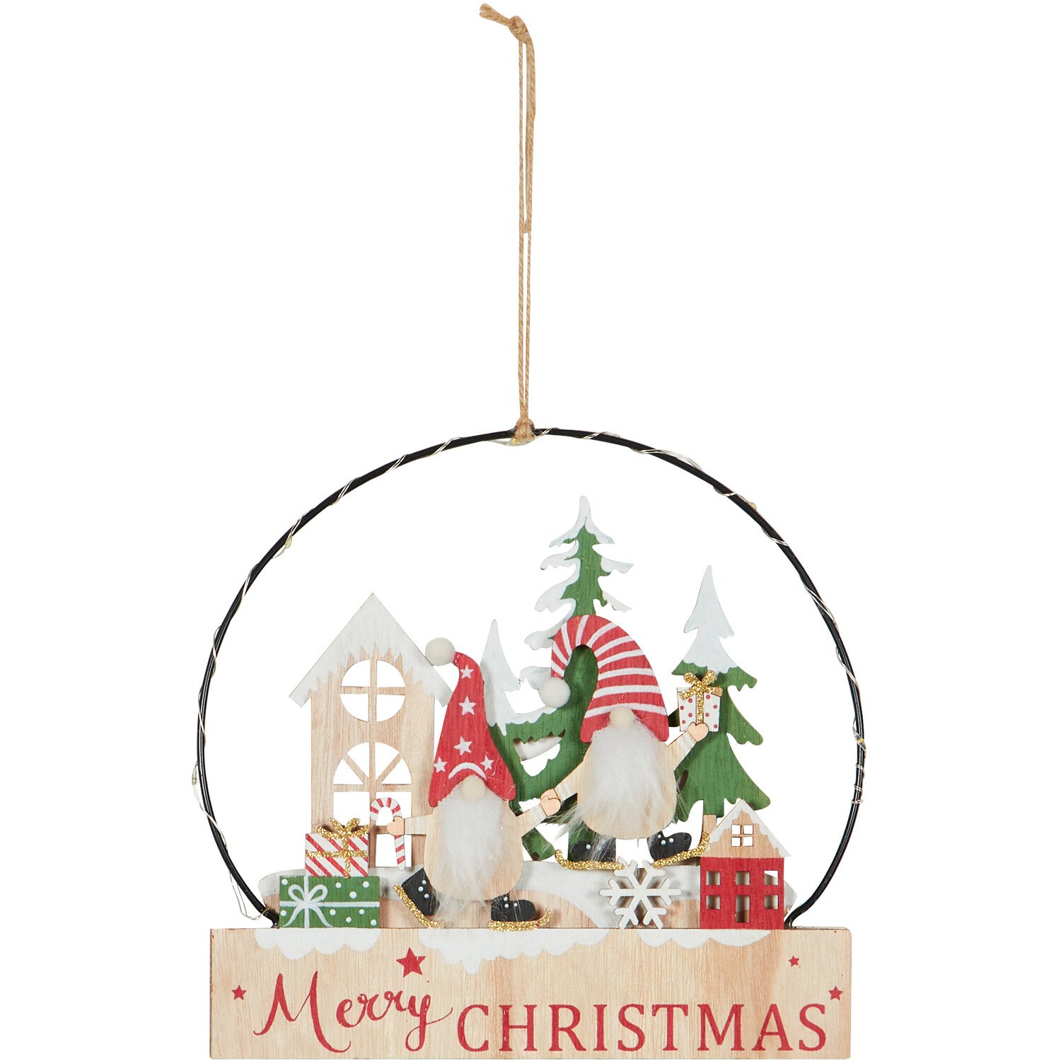 LED Merry Christmas Gonk Scene Image 1