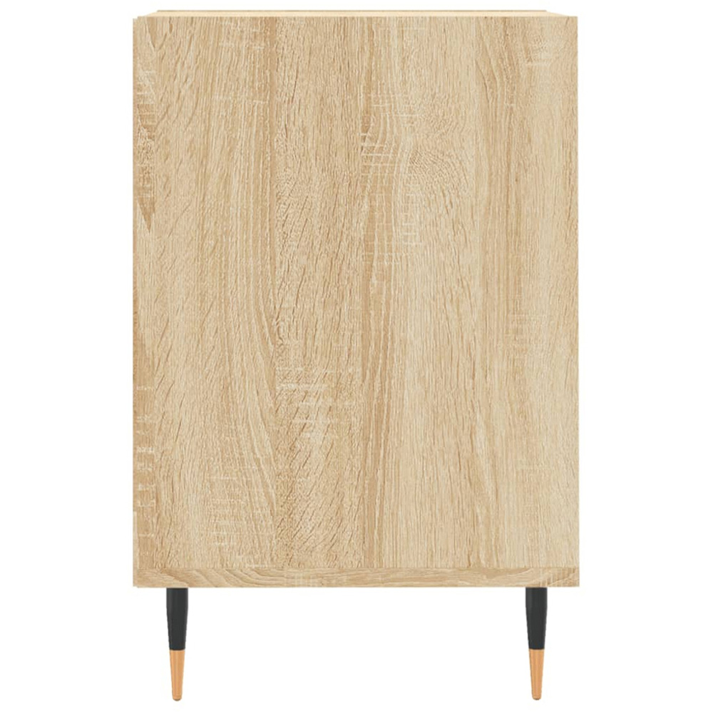 vidaXL 2 Door 3 Open Shelf Sonoma Oak TV Cabinet Image 7