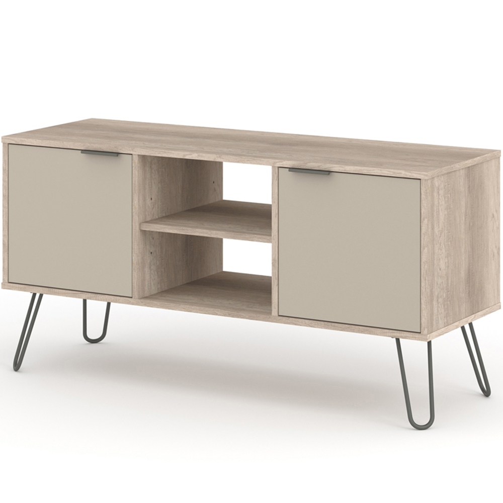 Core Products Augusta Driftwood and Calico 2 Door Flat Screen TV Unit Image 3