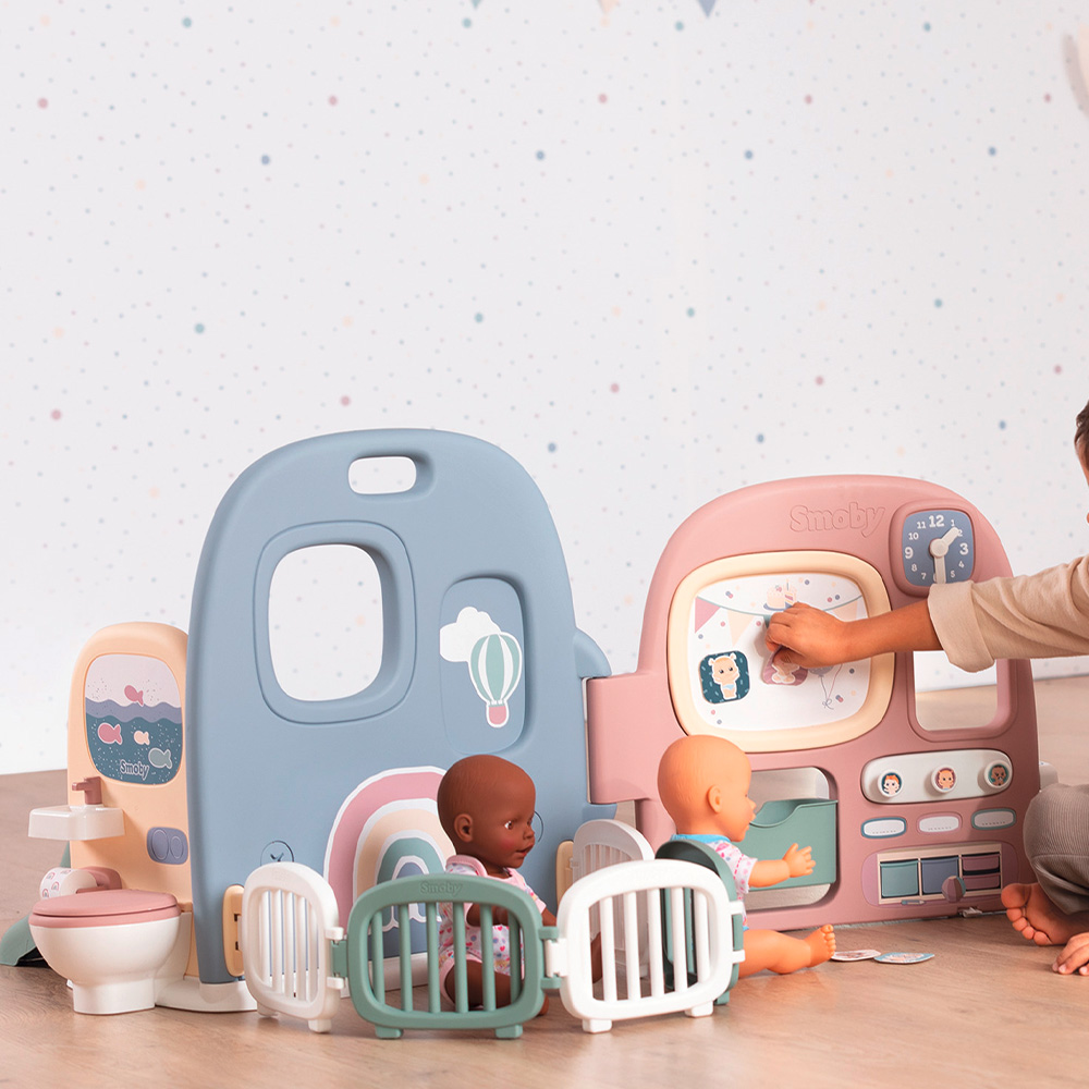 Smoby Baby Care Doll Nursery Playset Image 4