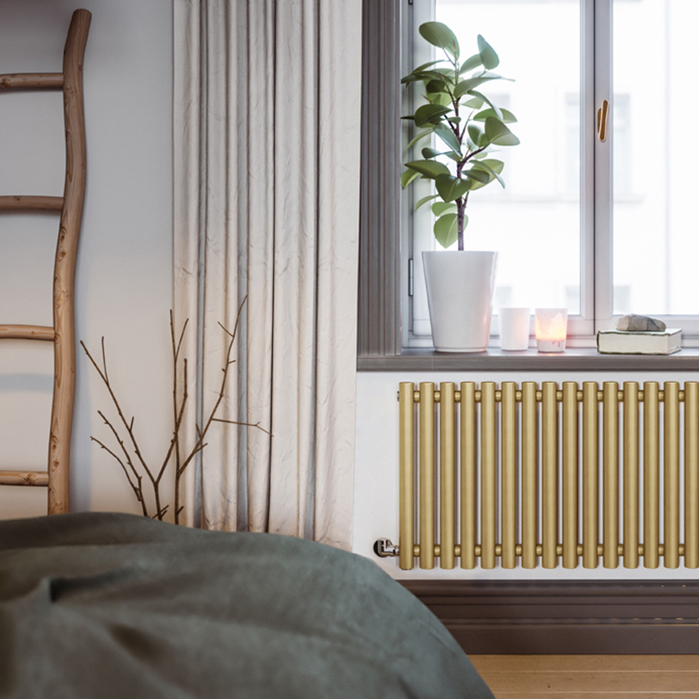 Terma Rolo Room 2768 BTU Brass Radiator 500 x 1195mm Image 7
