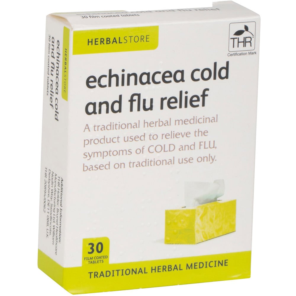 Herbal Store Echinacea Cold and Flu Tablets Image