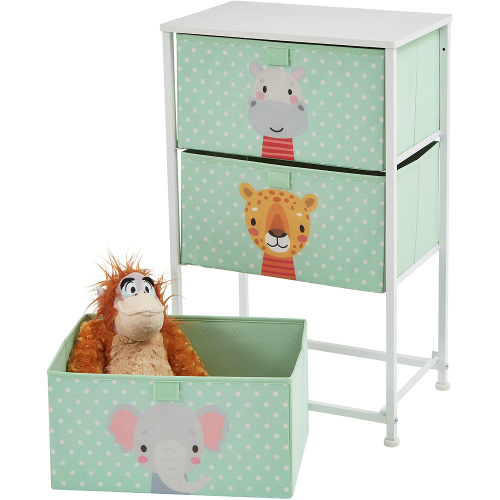 Liberty House Toys Kids Jungle 3 Drawer Storage Chest Image 4