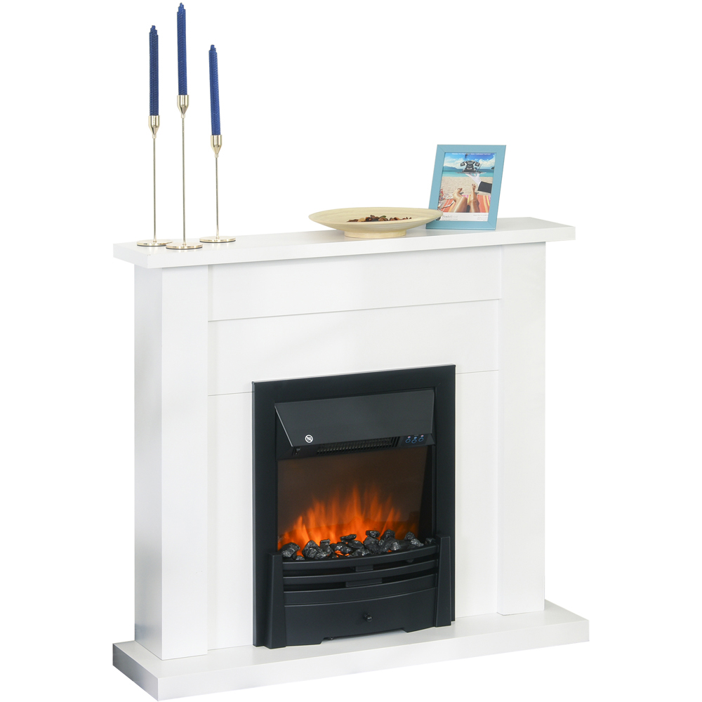 HOMCOM Ava 5 Level Electric Fireplace Heater Image 3