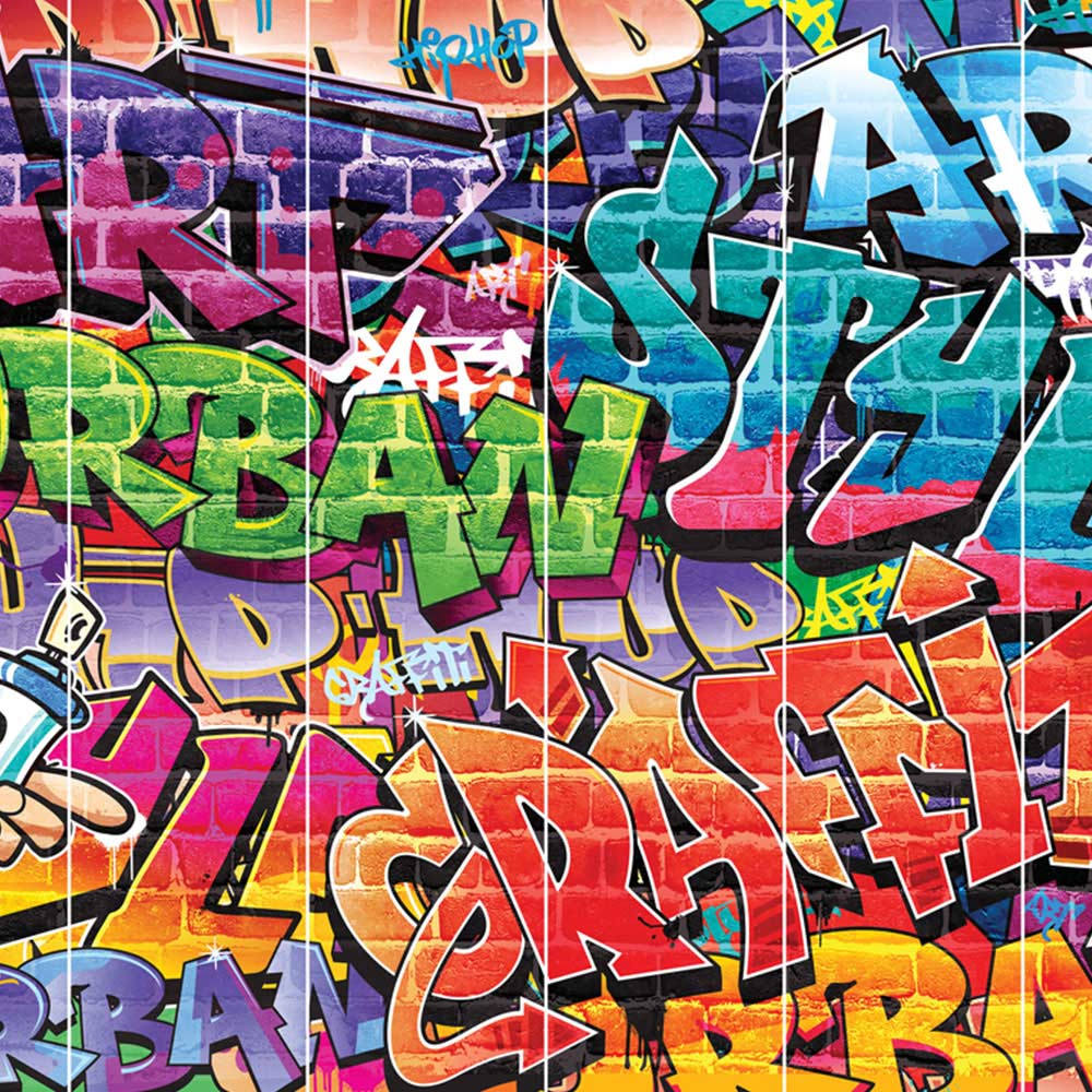 Walltastic Graffiti Wall Mural Image 2