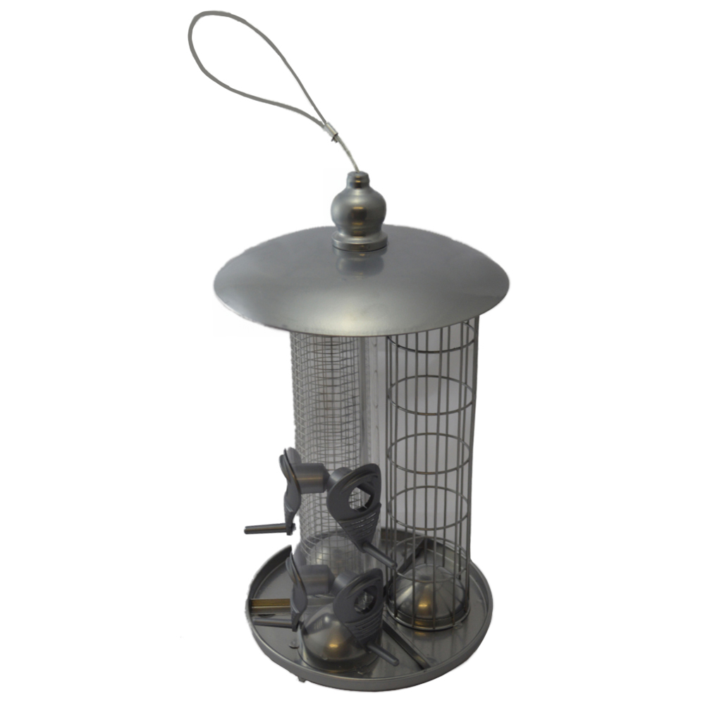 Deluxe 3 in 1 Fat Ball Seed and Nut Wild Bird Feeder Image 1