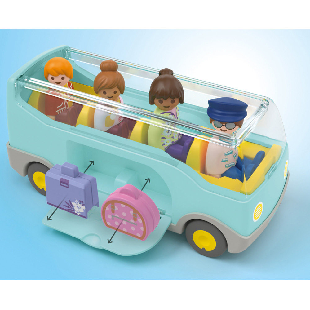 Playmobil Junior Airport Shuttle Bus Playset Image 6