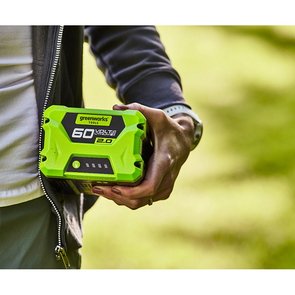 Greenworks 60V 2Ah Battery and 2A Charger Kit Image 3